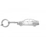 Keychain Ford Focus III 4D 2011-2018 - (type STEEL)